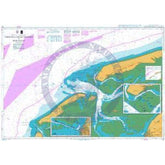 British Admiralty Nautical Chart 112: North Sea – Netherlands, Terschellinger Gronden to Harlingen